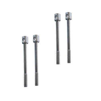 M4*15 mm vis électriques à tête ronde à compteur avec fil grossier de scellement à vis à trou unique vis à compteur électrique
