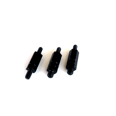 # 4-40 Double bout fileté Hex support pour la connexion du châssis forgé à froid M3 10mm électrophoresis Black Hex Stud