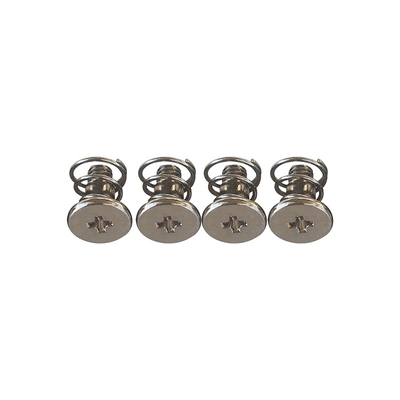 Des vis à ressorts de haute précision pour systèmes de refroidissement CPU/plaque mère/plateforme minière/automobile 100% QC testé Tailles personnalisées (M2-M12) Acier inoxydable 304/316 & Nylon