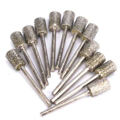 grand Diamond Rotary Burr For Stone sculpter de découpage de gravure en verre de 4mm-25mm