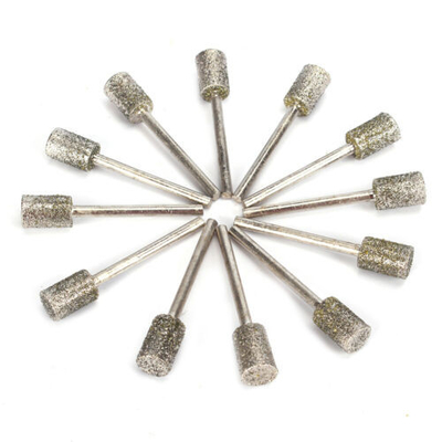grand Diamond Rotary Burr For Stone sculpter de découpage de gravure en verre de 4mm-25mm