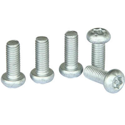Vis inaltérables de sécurité de vol de prise d'hexagone de chef lobulaire de bouton anti avec le Pin