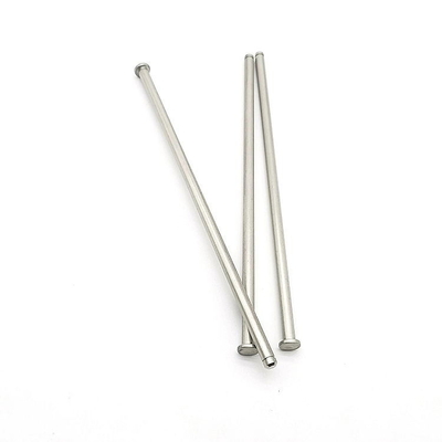 Axe de chape d'acier inoxydable d'OEM d'axe de pivot de vis de voiture avec les cannelures 6.0x195