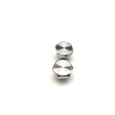 Vis décoratives de l'acier inoxydable M8X7 pour le zinc de couleur de taille de tête de la roue HEX12.8mm