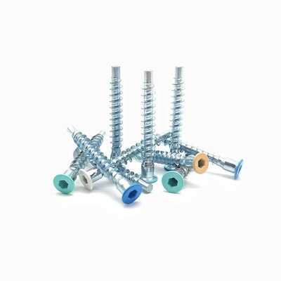 CounterSunk Hexagon vis de tête de prise avec couleur 40,0 mm d'acier au carbone