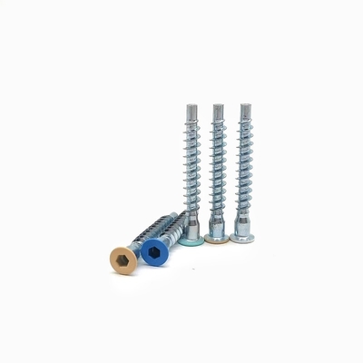 Vis de ébarbage droite hexagonale fraisée de vis $parker de meubles de vis de rouleau de prise
