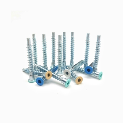 Vis de ébarbage droite hexagonale fraisée de vis $parker de meubles de vis de rouleau de prise
