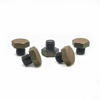 Pièces en forme spéciale non standard adaptées aux besoins du client de vis décorative hexagonale externe