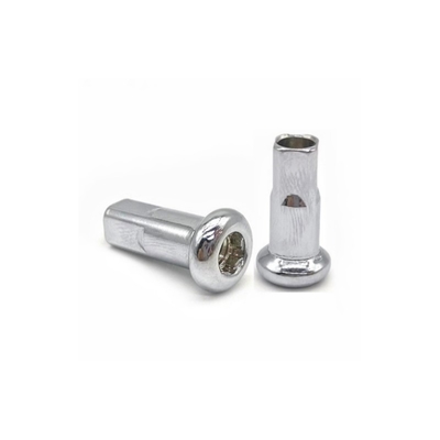 La longueur 14MM de route de vélo de montagne de couleur de chapeau de rai de bicyclette pour 14G a parlé le fil d'acier