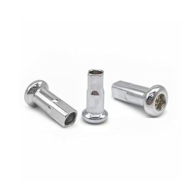 La longueur 14MM de route de vélo de montagne de couleur de chapeau de rai de bicyclette pour 14G a parlé le fil d'acier