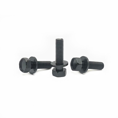 10.9 Écrou de combinaison à tête hexagonale à boulons extérieurs à plaquette plate en acier au carbone