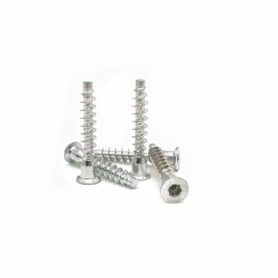Screw hexagonale auto-collant personnalisé contre-fil de montagne coulé M6 * 40