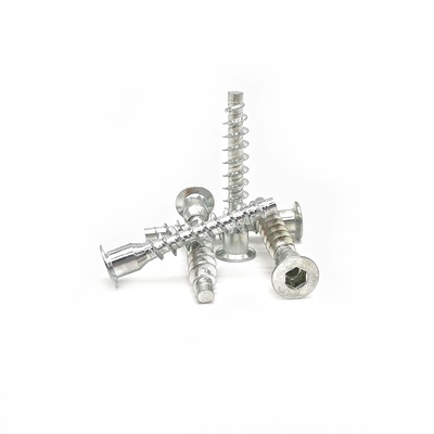 Screw hexagonale auto-collant personnalisé contre-fil de montagne coulé M6 * 40
