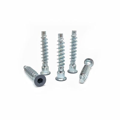 Screw hexagonale auto-collant personnalisé contre-fil de montagne coulé M6 * 40