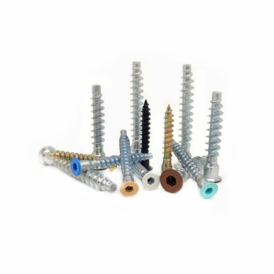 Boîtes de vitesses en bois contre-enfoncées 2.9 mm M6*50 M7*28 Boîtes à vis hexagonales à tête plate