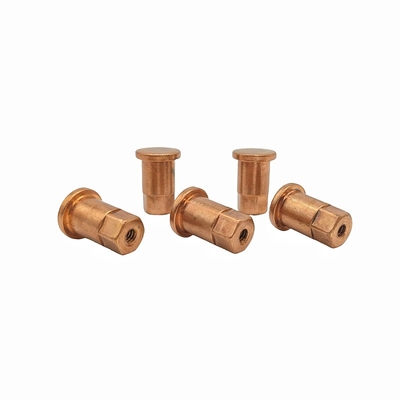Type de fil personnalisé Noix de cuivre rouge 23,4 g Pour la construction de bâtiments