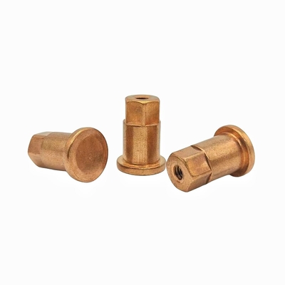 Screw de cuivre personnalisé # 10-24 American External Hexagon Nut Accessoires de panier de golf