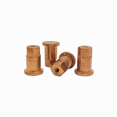 Screw de cuivre personnalisé # 10-24 American External Hexagon Nut Accessoires de panier de golf