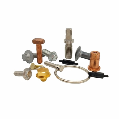 Anti-vol Non-standard boulon Plume fleur d'aluminium vis d'acier inoxydable ongle décoratif