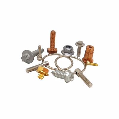 Anti-vol Non-standard boulon Plume fleur d'aluminium vis d'acier inoxydable ongle décoratif