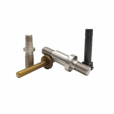 Screw non standard personnalisé 316l en acier inoxydable ongle décoratif à dents complètes hexagone extérieur