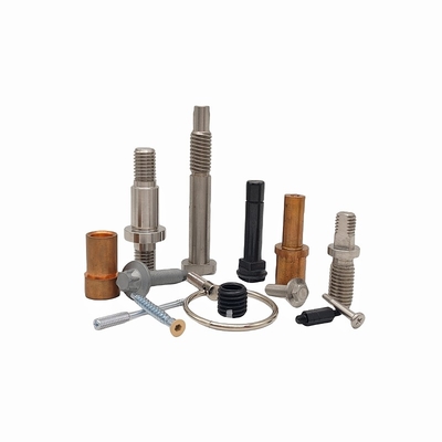 Screw non standard personnalisé 316l en acier inoxydable ongle décoratif à dents complètes hexagone extérieur