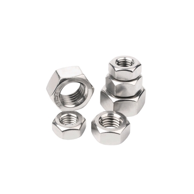 304 en acier inoxydable Noix hexagonale externe Noix de verrouillage métallique M14 M16 Haute dureté