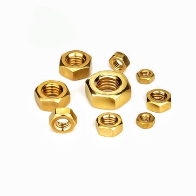 304 en acier inoxydable Noix hexagonale externe Noix de verrouillage métallique M14 M16 Haute dureté