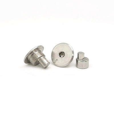 304 SS Rivet à ongles excentrique hexagonal prend en charge la personnalisation