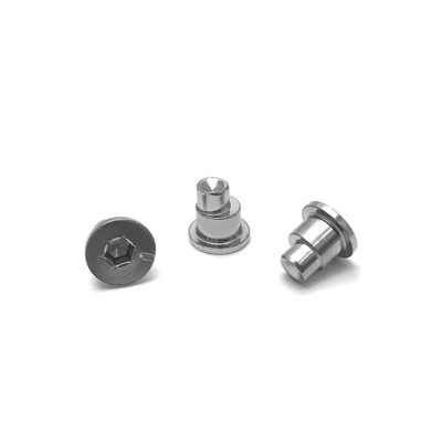 304 SS Rivet à ongles excentrique hexagonal prend en charge la personnalisation