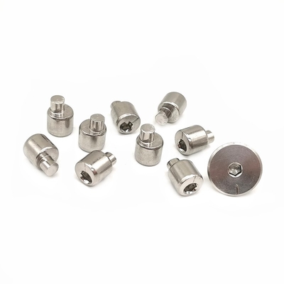 Source Fabricant en acier inoxydable Rivet à verrouillage excentrique hexagonal à assemblage rapide Rivet à réglage de charnière excentrique