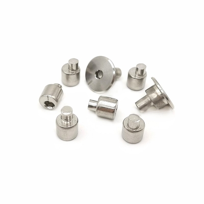 Personnalisation Hexagon clous excentriques 304 acier inoxydable rivets excentriques