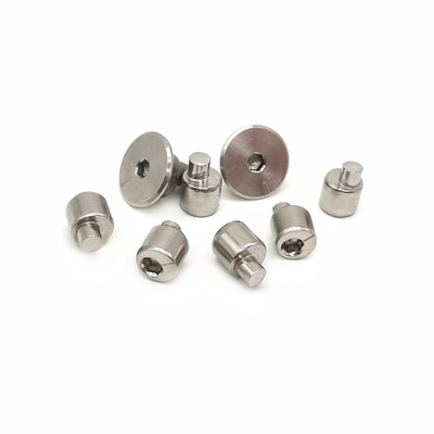 Personnalisation Hexagon clous excentriques 304 acier inoxydable rivets excentriques