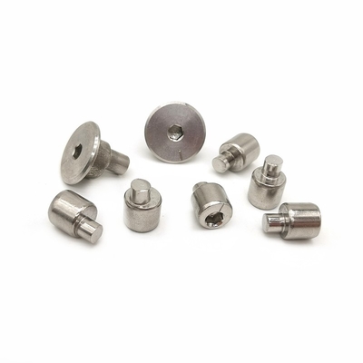Personnalisation Hexagon clous excentriques 304 acier inoxydable rivets excentriques