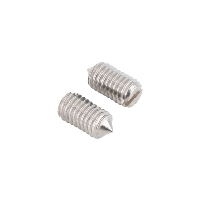 Screws de compteur à pointe en fente personnalisées Screws de compteur à machine non standard