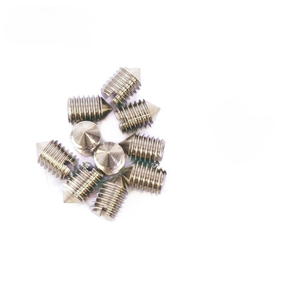 Screws de compteur à pointe en fente personnalisées Screws de compteur à machine non standard