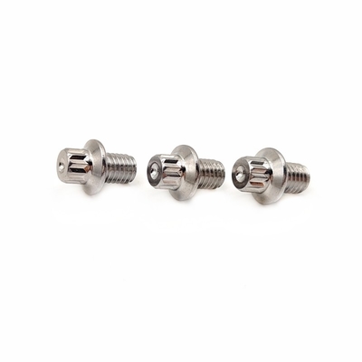 Flanche non standard en acier inoxydable chrome plaqué vis de tête de parapluie à ongles décoratif