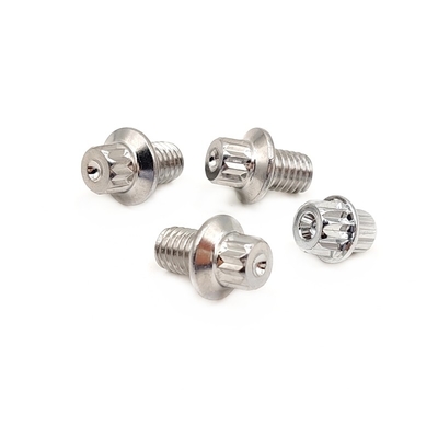 Écroues anti-vol non standard de flange personnalisées d'acier inoxydable