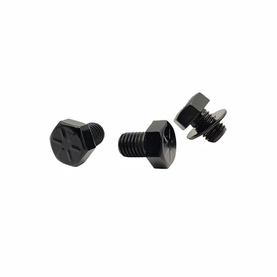 Fer à vis hexagonal extérieur de haute résistance, oxydation, noircissement en acier au carbone, ongle décoratif hexagonal extérieur