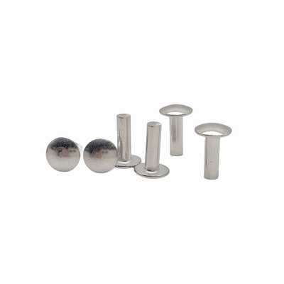 Forteur Fabricant Grand rivet à tête plate à tête solide à tête semi-ronde à tête solide à rivet en aluminium