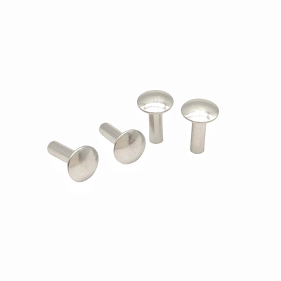 Les fabricants fournissent des rivets à tête plate Rivets en aluminium Rivets solides Et des rivets à tête plate ronde