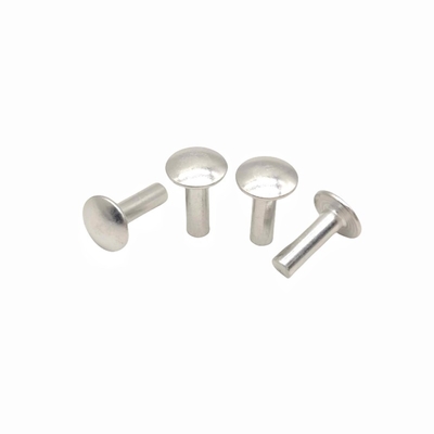 Les fabricants fournissent des rivets à tête plate Rivets en aluminium Rivets solides Et des rivets à tête plate ronde