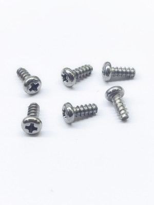 Screws de précision ultime pour l' électronique Zinc Nickel Alloy Phillips Pan Head Screws auto-collant