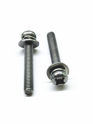 SEMS Ferrure de machine en acier au carbone Zinc alliage de nickel acier inoxydable couleur originale M4X16