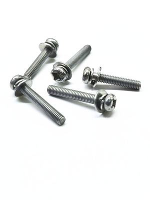SEMS Ferrure de machine en acier au carbone Zinc alliage de nickel acier inoxydable couleur originale M4X16