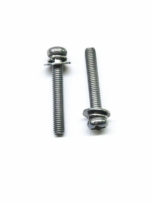 SEMS Ferrure de machine en acier au carbone Zinc alliage de nickel acier inoxydable couleur originale M4X16