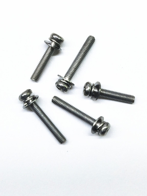 SEMS Ferrure de machine en acier au carbone Zinc alliage de nickel acier inoxydable couleur originale M4X16