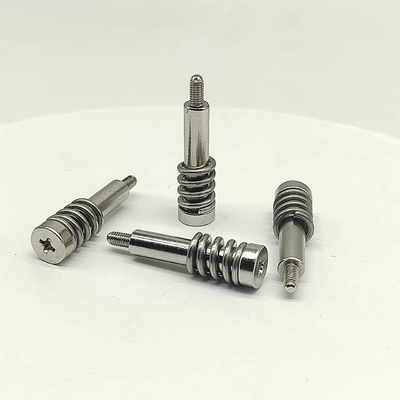 Des vis à ressorts de haute précision pour systèmes de refroidissement CPU/plaque mère/plateforme minière/automobile 100% QC testé Tailles personnalisées (M2-M12) Acier inoxydable 304/316 & Nylon