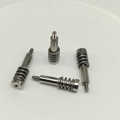 Des vis à ressorts de haute précision pour systèmes de refroidissement CPU/plaque mère/plateforme minière/automobile 100% QC testé Tailles personnalisées (M2-M12) Acier inoxydable 304/316 & Nylon