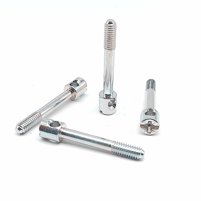 Écrans captifs de capstan à fente de précision DIN 404 fixations filetées conformes à la norme ISO en acier inoxydable Titane matériaux personnalisés